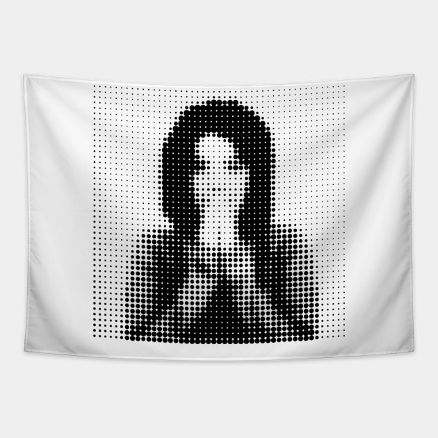 Bjork - Debut / Minimalist Graphic Artwork Design Tapestry by saudade