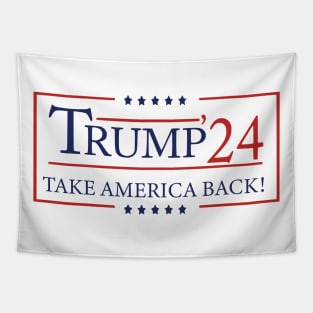 Trump 2024 Take America Back! Tapestry