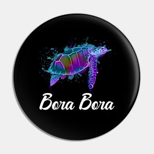 French Polynesia Bora Bora Pin