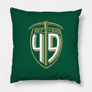 Charlotte 49ers shield Pillow