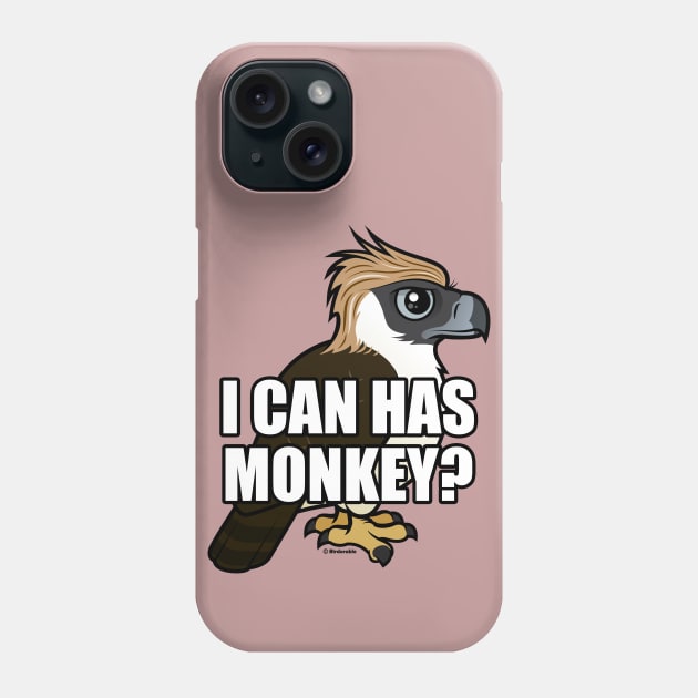Funny Philippine Eagle Spoof Meme Phone Case by birdorable