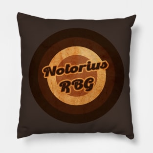 notorius rbg Pillow