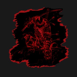 Last of his kind - Black and red edition T-Shirt