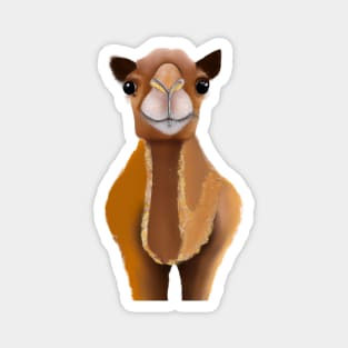 Cute Camel Drawing Magnet