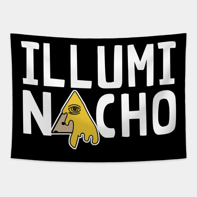 Illuminacho nachos Tapestry by Blister