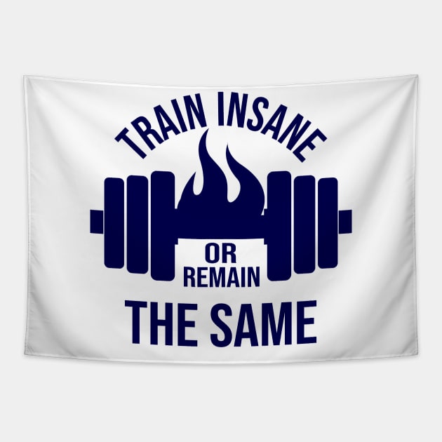 Train insane Tapestry by tovuyovi.art