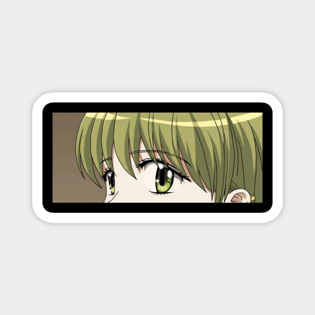 Anime Eyes - Olive Lewd Girl Magnet by AnimeVision