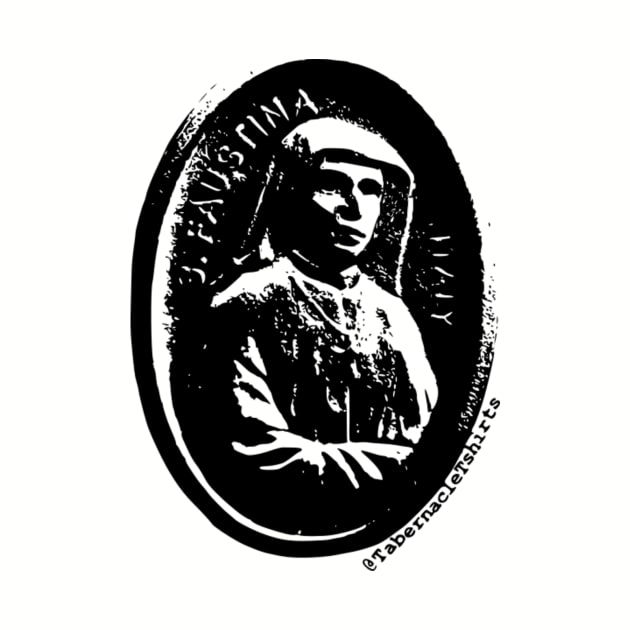 Saint Faustina by tabernacletshirts