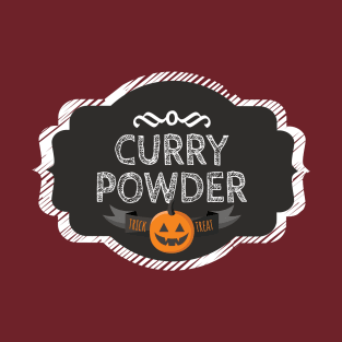 Curry Powder Funny Halloween Family Matching Group Costume T-Shirt