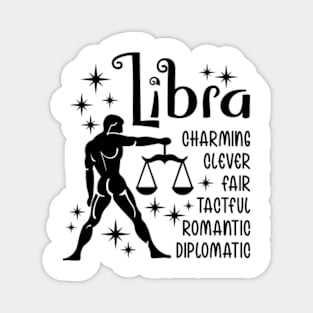 Zodiac Signs Libra Magnet