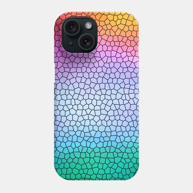 Rainbow Pride Mosaic Phone Case by Everydaydesigns