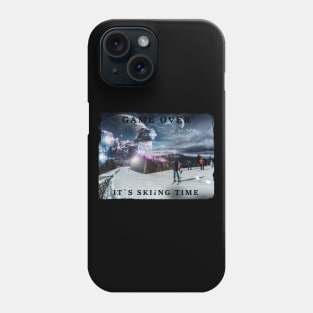 skiing time Phone Case