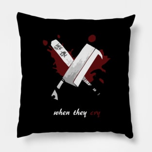 When They Cry Pillow