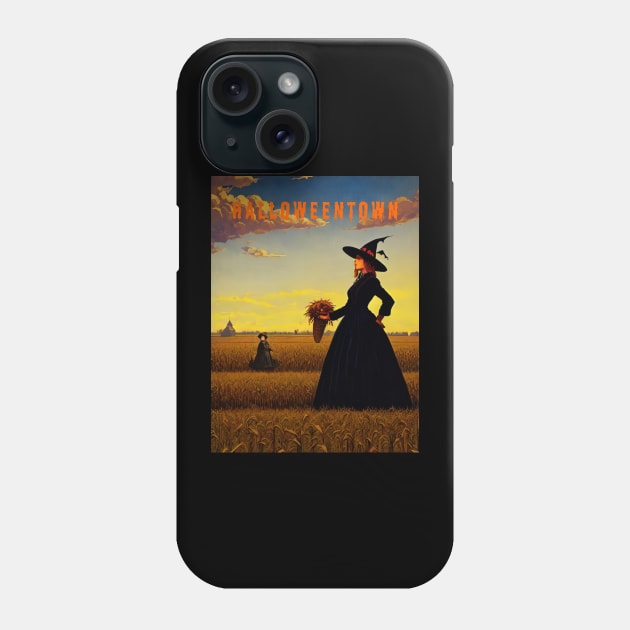 Halloweentown Phone Case by WhiteTeeRepresent