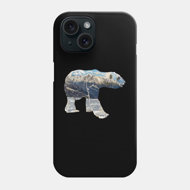 Tundra Polar Bear Phone Case by imphavok