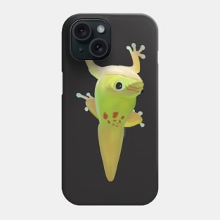 Gold dust day gecko Phone Case