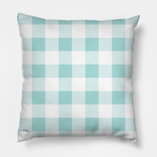 Northeastern farmer pattern ligh blue Pillow