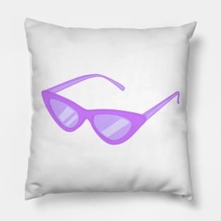 Light purple sunglasses Pillow