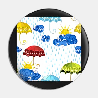 Fairytale Weather Forecast Large Scale Print Pin