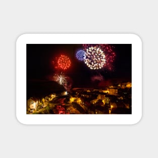 Staithes Fireworks Magnet