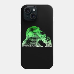 Logic vs Imagination Phone Case