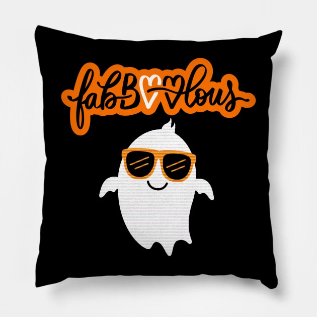 FabBOOblous - Halloween Couple Pillow by Barts Arts