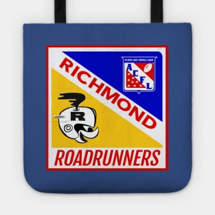 Defunct Richmond Roadrunners ACFL Football 1968 Tote