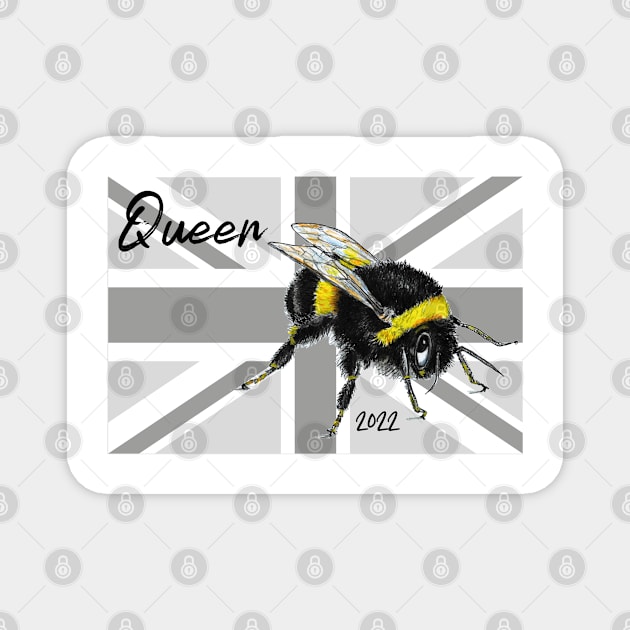 Queen Bee Magnet by dizzycat-biz