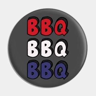 More and More BBQ Pin