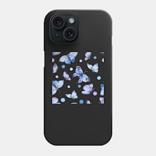 Soft Butterfly Watercolor Pattern Phone Case