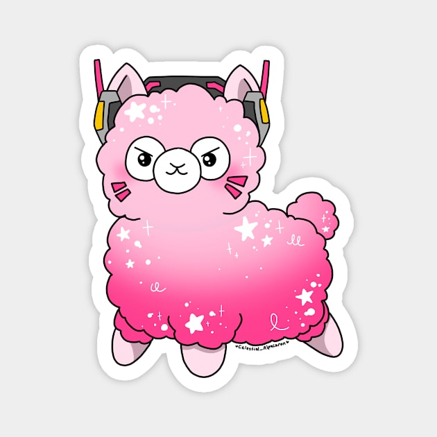 Alpacawatch D.va Magnet by CelestialAlpacaron