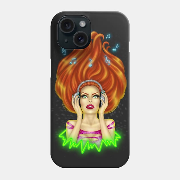 SOUND OF LIGHTS Phone Case by Gisele_Constantino