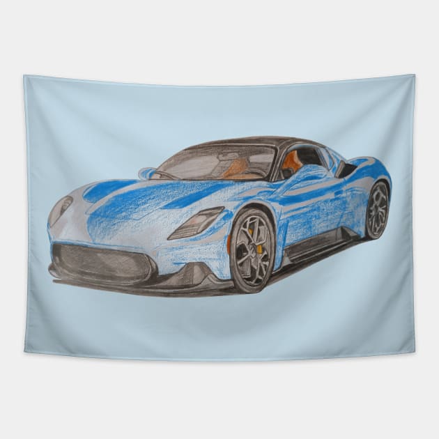 Car Tapestry by An.D.L.