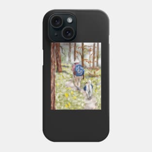 A Walk in the Woods with my Best Friend Phone Case