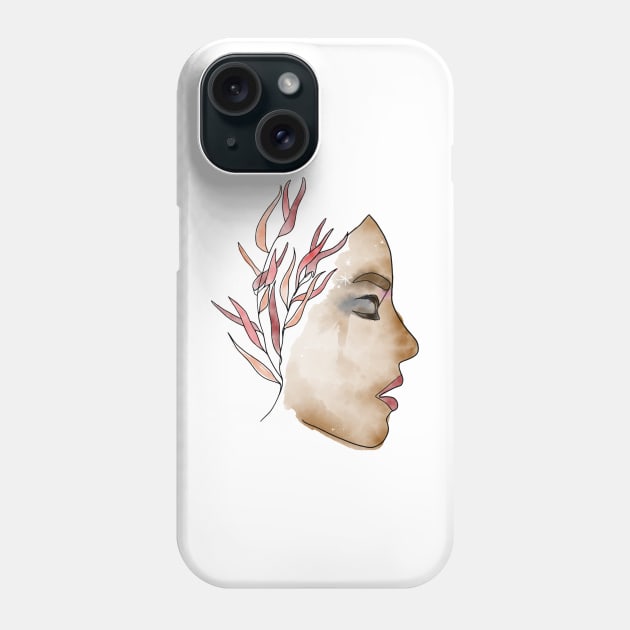 Etherial Face Phone Case by Designs by Katie Leigh