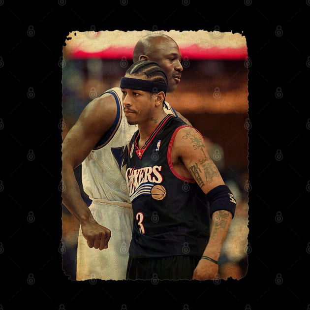 MJ vs Iverson Vintage by Milu Milu