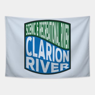 Clarion River Scenic and Recreational River wave Tapestry