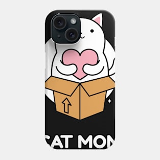 Cat mom Phone Case