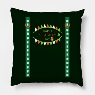 Happy st.Patrick's day Pillow