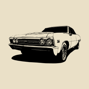 1967 Chevelle - monochrome stylized T-Shirt