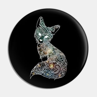 Galaxy Fox Pin