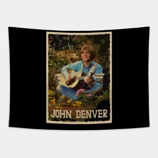 Leaving on a Jet Plane - Embrace the Sentimental Tune on a T-Shirt Tapestry