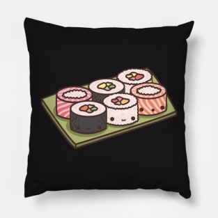 Kawaii Sushi Rolls Pillow