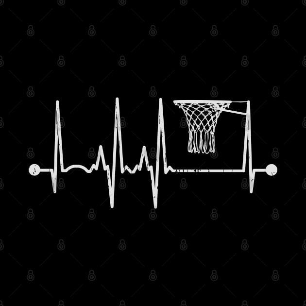 Basketball Heartbeat Backboard Net Gift by Urban7even
