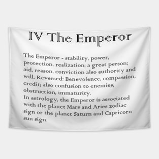 The Emperor Tarot Arcana meaning Tapestry