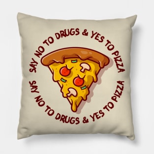 Yes to Pizza Pillow