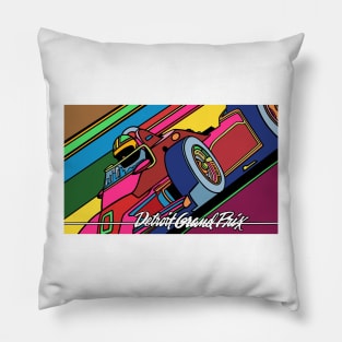 Detroit Grand Prix (1983) Pillow