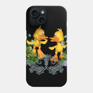 Cute little ducks Phone Case