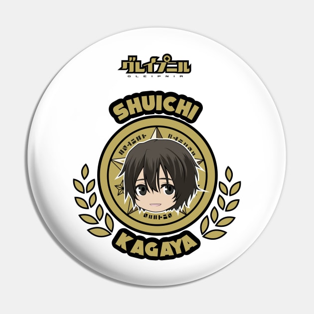 GLEIPNIR: SHUICHI KAGAYA CHIBI (WHITE) Pin by FunGangStore