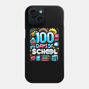 100 Days of School Phone Case